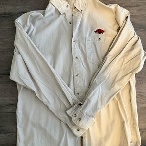 Arkansas Razorbacks Button Down Shirt

Size XL

Embroidered Hog

Great Condition